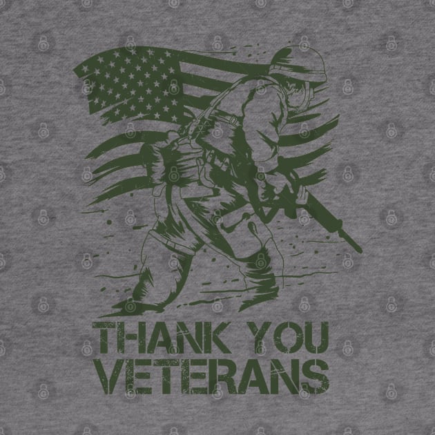 Thank You Veterans by Distant War